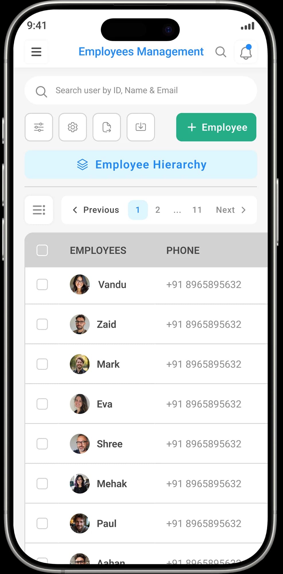 Start managing employees instantly